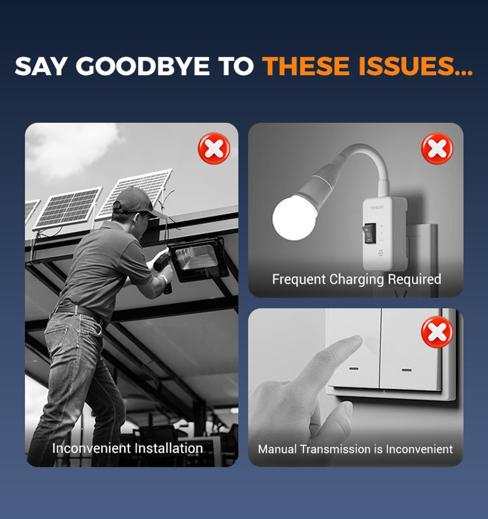 ☀️Solar Clip Light With Motion Sensor🏡